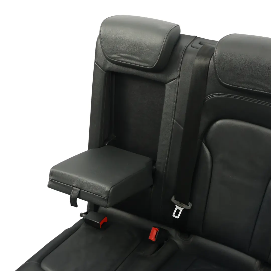 Audi Q5 8R Asiento Doble Trasero Sofá Interior Cuero Milano Soul Negro Izquierdo - SKU 8R0885805G - Número de pieza 8R0885805G