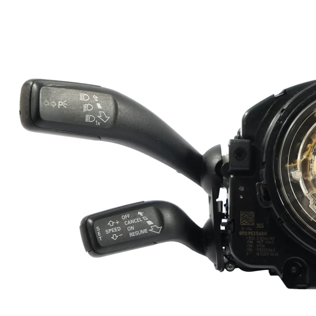 Lenksäule Wischer Stiel Steuergerät Schalter für Audi A5 8T mit Teilenummer 8R0953568K Audi A5 8T Lenksäule Wischer Stiel Steuergerät Schalter - SKU 8R0953568K-1 - Teilenummer 8R0953568K