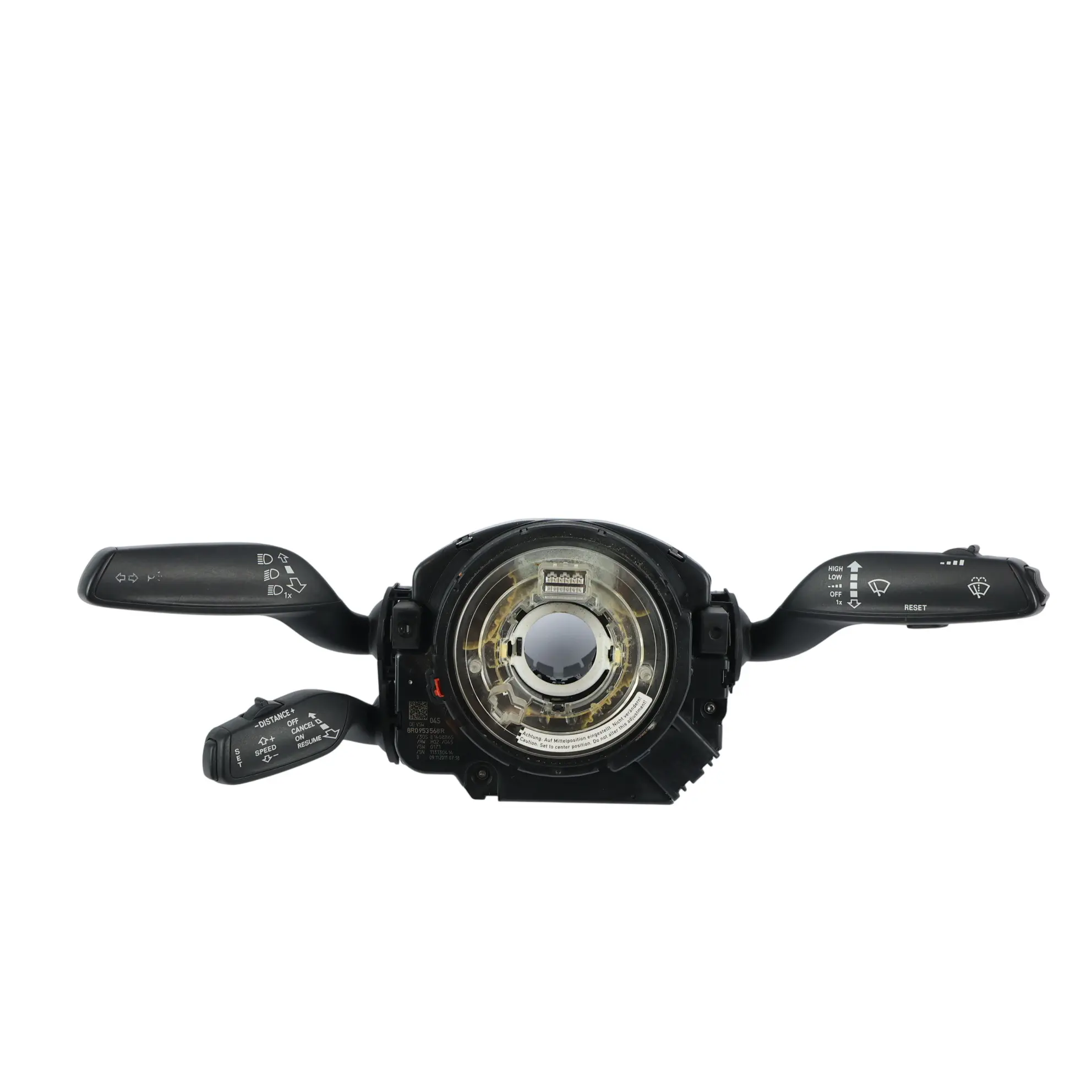 Audi A5 8T Wiper Switch Indicator Cruise Control Stalk Squib Ring 8R0953568R