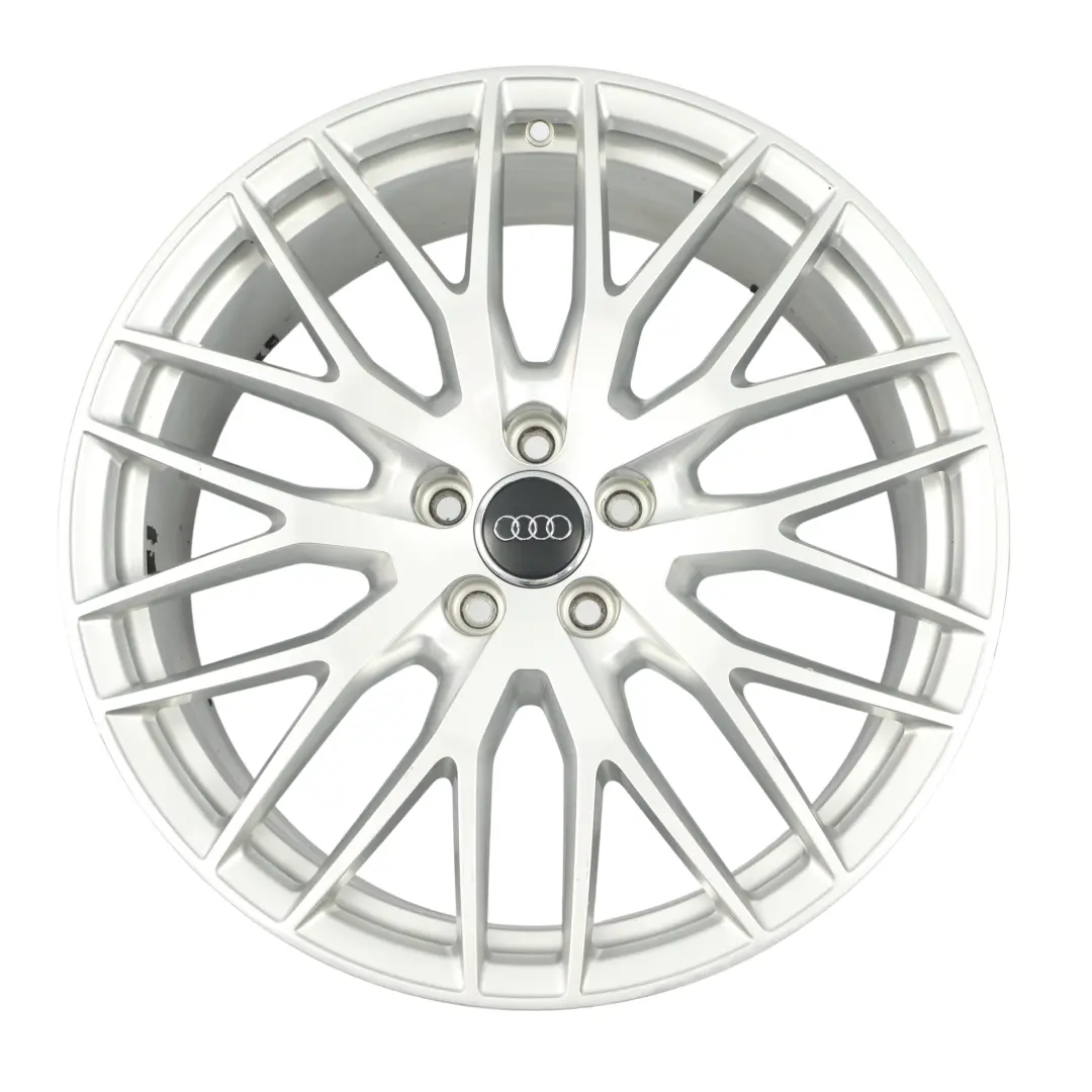 Audi TT 8S Silver Wheel Alloy Rim 20" 9J ET:52 Multi Spoke - SKU 8S0601025S-1 - Part number 8S0601025S