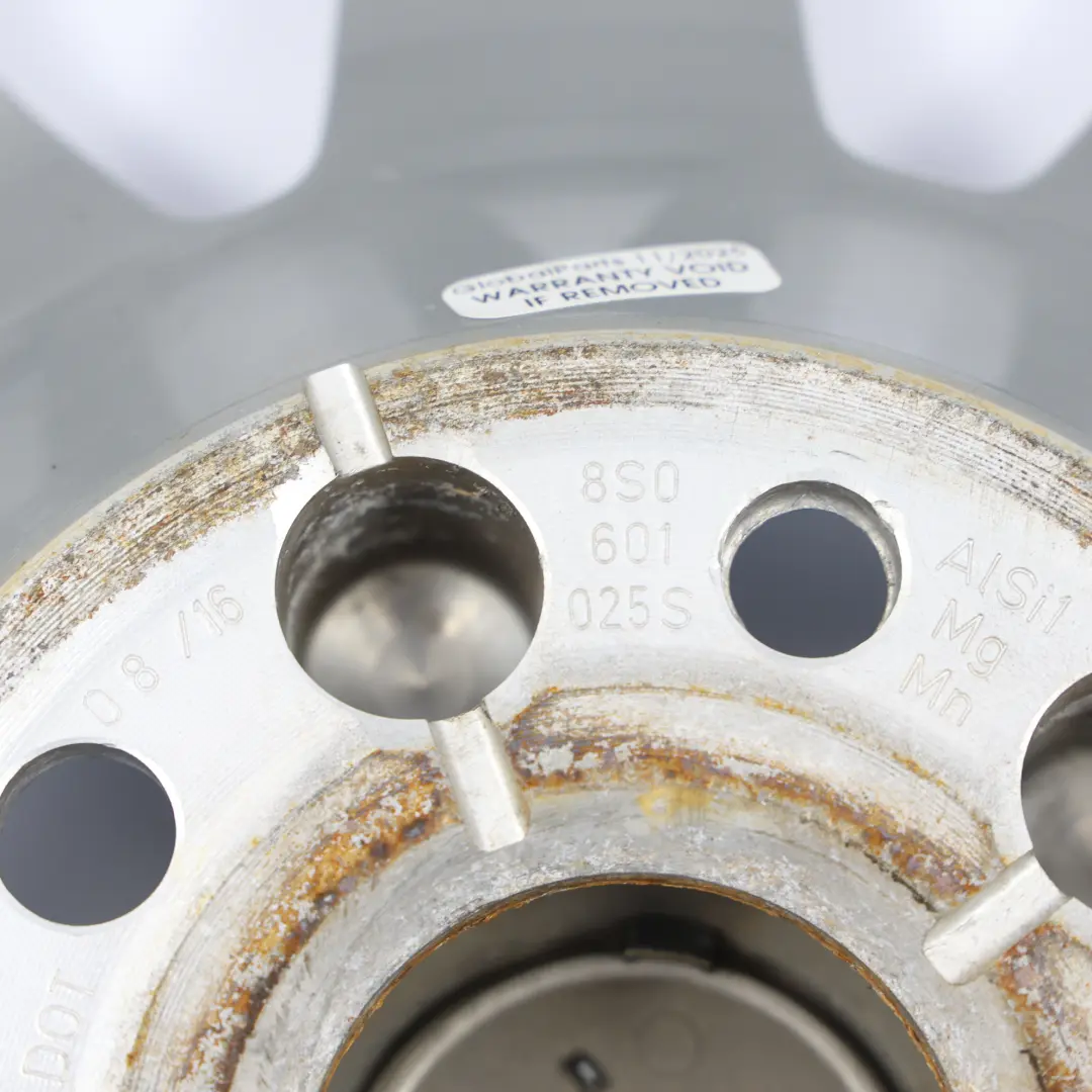 8S Silver Wheel Alloy Rim 20" 9J ET:52 Multi Spoke to Audi TT with Part number 8S0601025S Audi TT 8S Silver Wheel Alloy Rim 20" 9J ET:52 Multi Spoke - SKU 8S0601025S-1 - Part number 8S0601025S