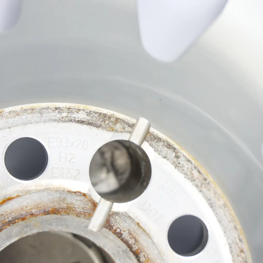 Audi TT 8S Silver Wheel Alloy Rim 20" 9J ET:52 Multi Spoke - SKU 8S0601025S-1 - Part number 8S0601025S