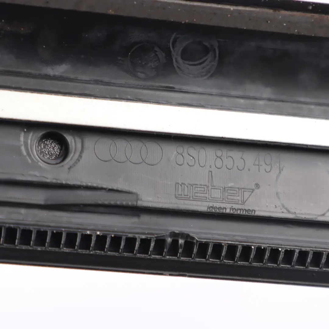Audi TTS 8S Door Sill Entrance Strip Step Trim Cover Plate Left N/S - SKU 8S0853491B - Part number 8S0853491B