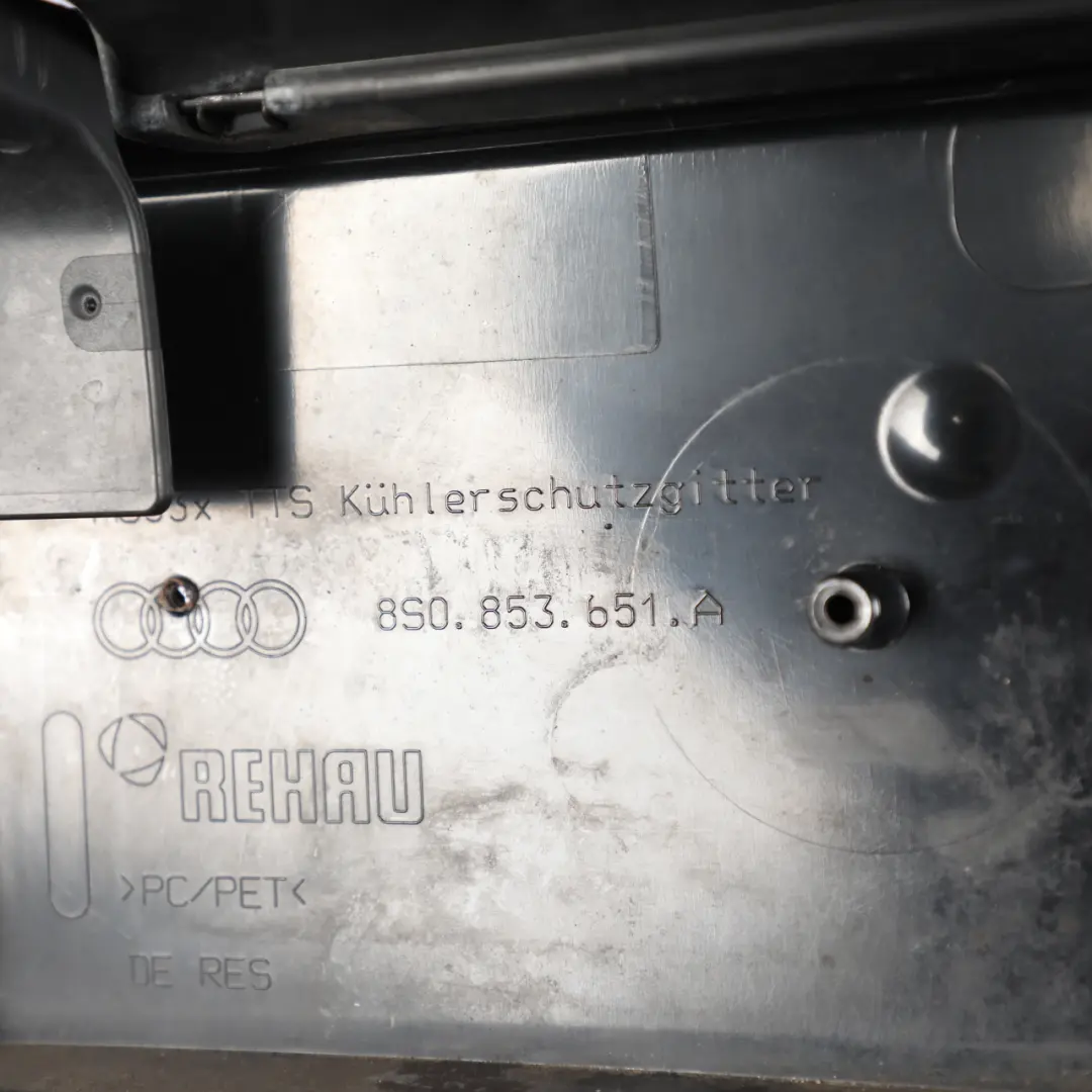 Audi TTS FV Front Bumper Centre Upper Grille Radiator Panel - SKU 8S0853651A - Part number 8S0853651A