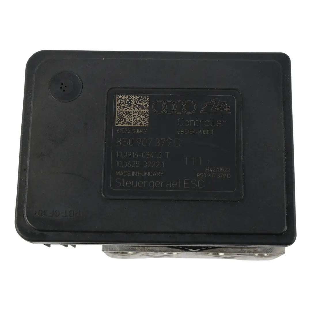 Modulatore Pompa ABS Unità Controllo 8S0614517D per Audi TTS FV con numero di parte 8S0907379D Audi TTS FV Modulatore Pompa ABS Unità Controllo 8S0614517D - SKU 8S0907379D - Numero di parte 8S0907379D