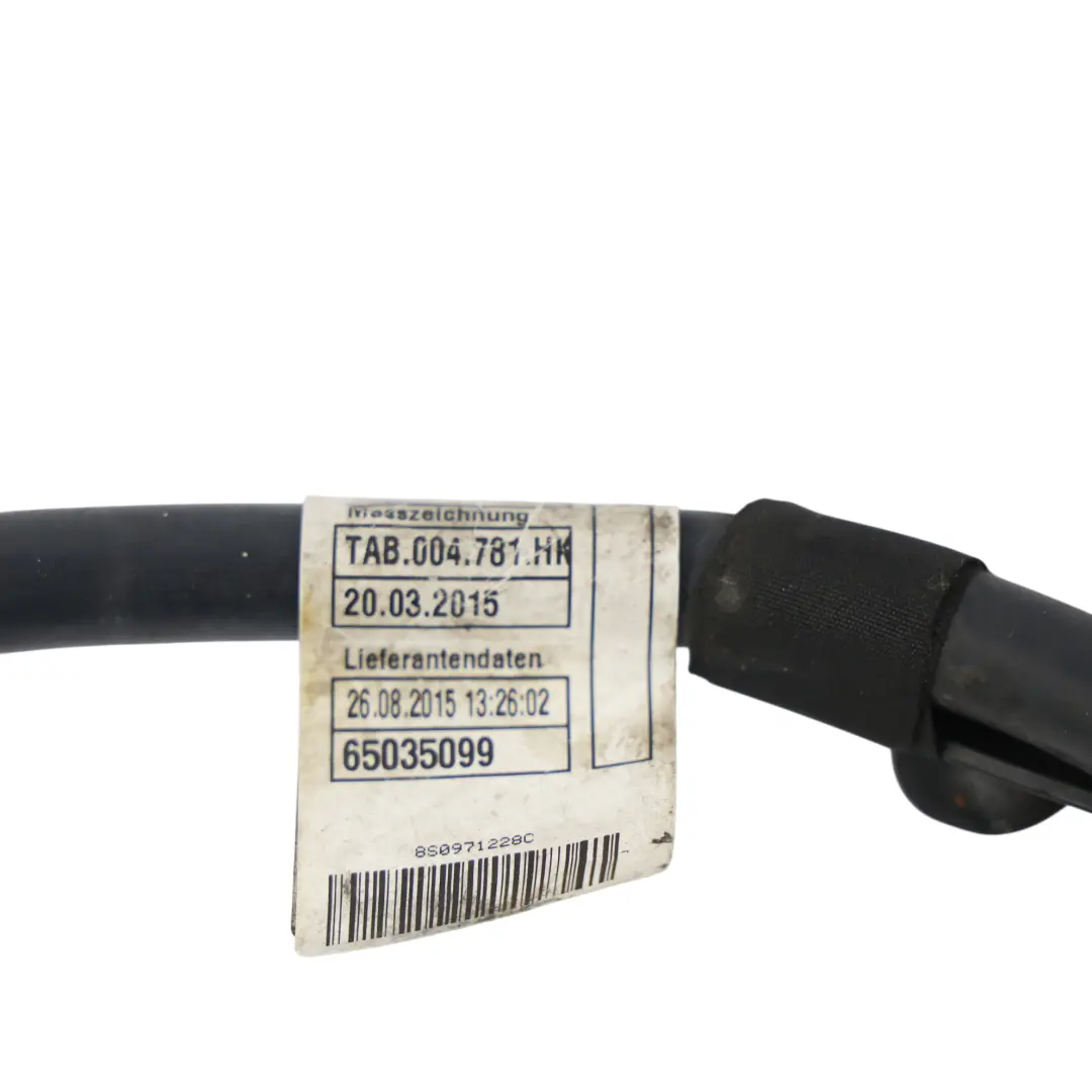 Starter Motor Wiring Loom Cable Harness to Audi TTS FV with Part number 8S0971228C Audi TTS FV Starter Motor Wiring Loom Cable Harness - SKU 8S0971228C - Part number 8S0971228C