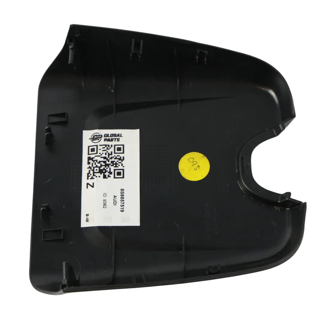 8S Marco Espejo Retrovisor Cubierta Negro Soul para Audi TT FV con número de pieza 8S8857519 Audi TT FV 8S Marco Espejo Retrovisor Cubierta Negro Soul - SKU 8S8857519 - Número de pieza 8S8857519