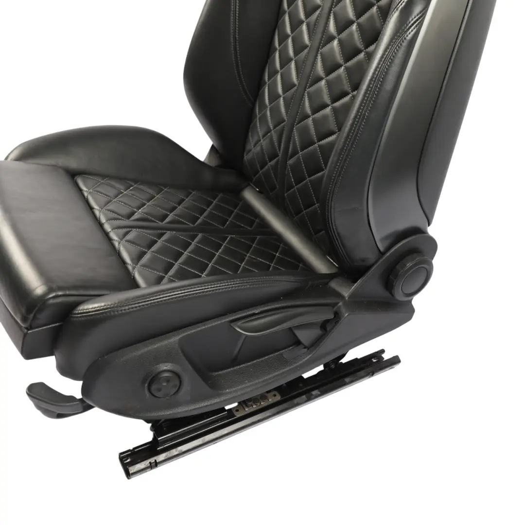 Audi TTS FV 8S S-Line Coupe Front Seat Heated Leather Soul Black Left N/S - SKU 8S8881805K-2 - Part number 8S8881805K