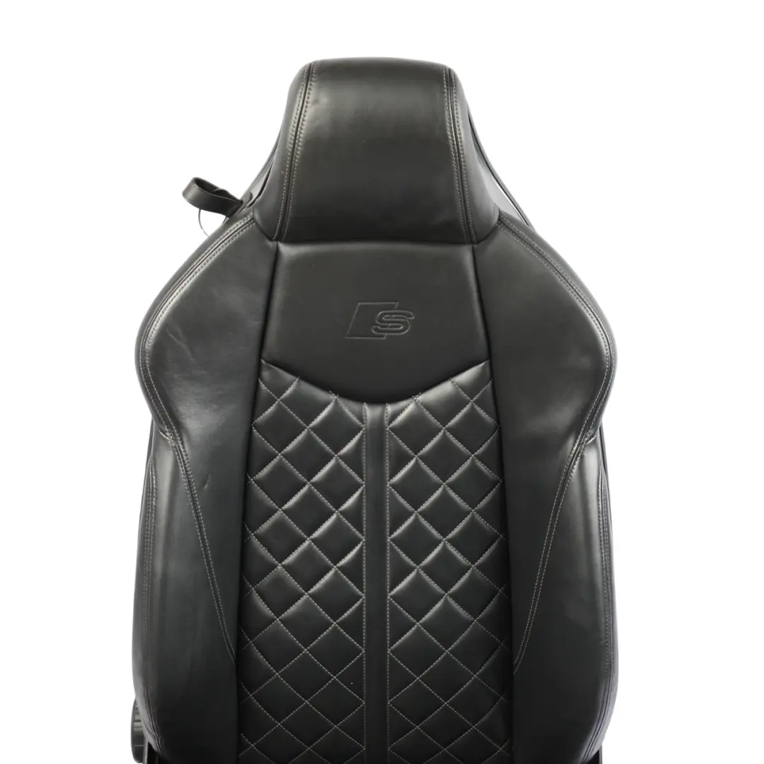 Audi TTS FV 8S S-Line Coupe Front Seat Heated Leather Soul Black Right O/S - SKU 8S8881806K-2 - Part number 8S8881806K