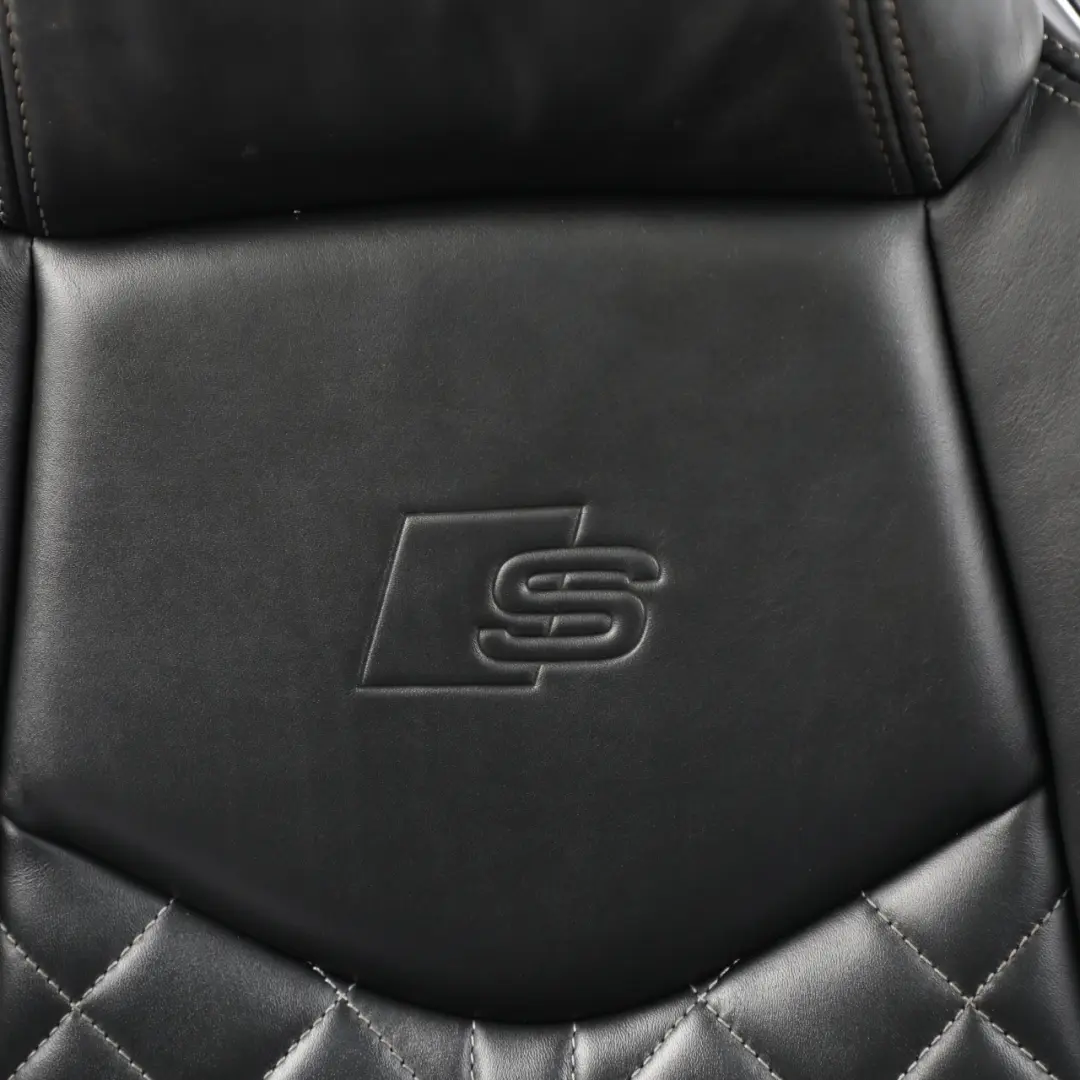 Audi TTS FV 8S S-Line Coupe Front Seat Heated Leather Soul Black Right O/S - SKU 8S8881806K-2 - Part number 8S8881806K