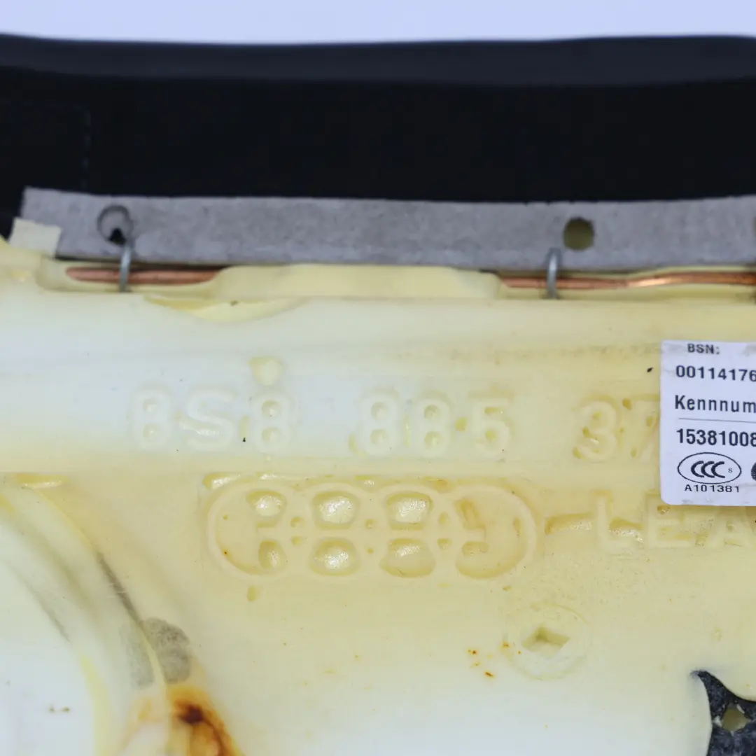 Rücksitzbank Sofa Sitzbankbezug Leder Seele Schwarz für Audi TT FV mit Teilenummer 8S8885403D Audi TT FV Rücksitzbank Sofa Sitzbankbezug Leder Seele Schwarz - SKU 8S8885403D-1 - Teilenummer 8S8885403D