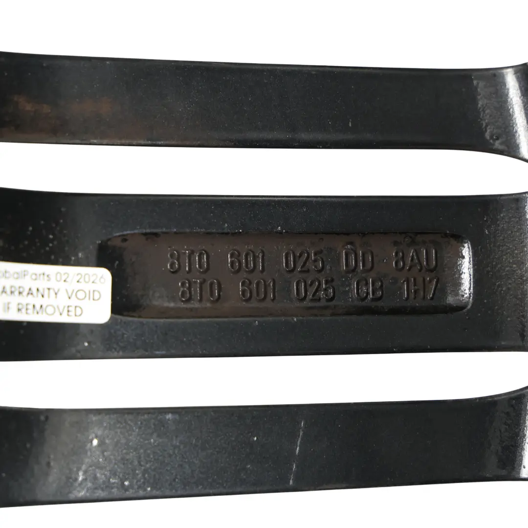 Jante En Alliage Noir 19" 9J ET:33 Trois Branches Étoile pour Audi A5 8T à propos du numéro de pièce 8T0601025CB Audi A5 8T Jante En Alliage Noir 19" 9J ET:33 Trois Branches Étoile - SKU 8T0601025CB-1 - Numéro de pièce 8T0601025CB