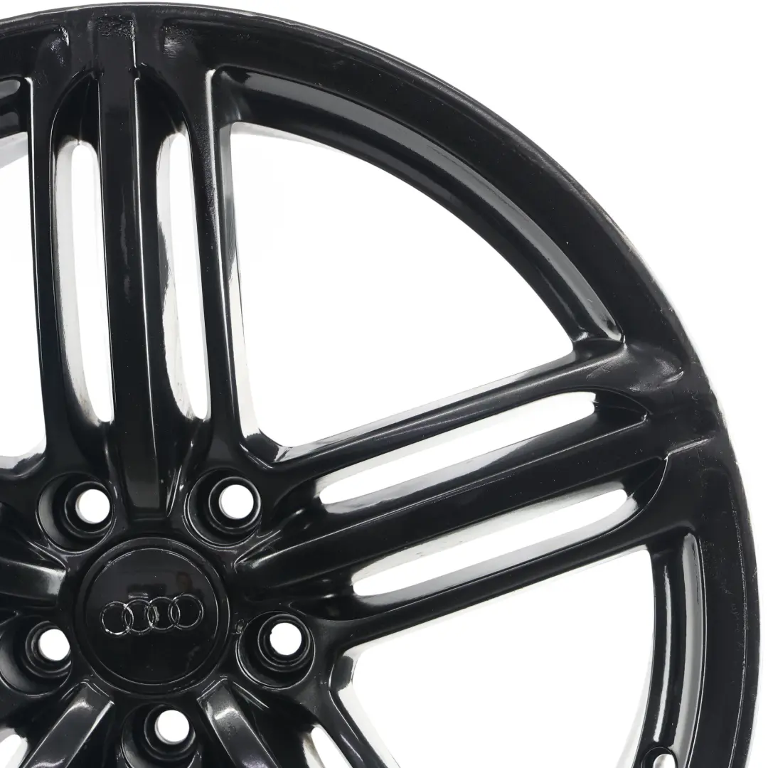 Audi A5 8T Black Wheel Alloy Rim 19" 9J ET:33 Three Spoke Star - SKU 8T0601025CB-1 - Part number 8T0601025CB