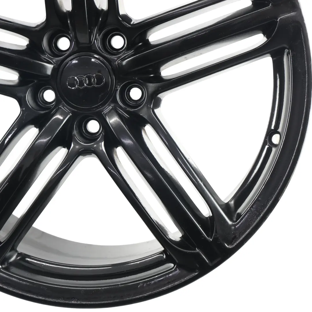 Alloy Rim 19" 9J ET:33 Three Spoke Star to Audi A5 8T Black Wheel with Part number 8T0601025CB Audi A5 8T Black Wheel Alloy Rim 19" 9J ET:33 Three Spoke Star - SKU 8T0601025CB-1 - Part number 8T0601025CB