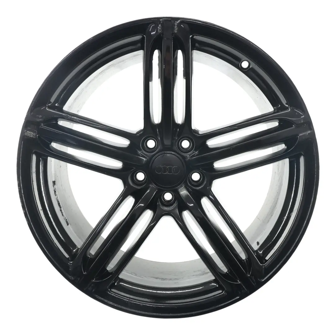 Audi A5 8T Black Wheel Alloy Rim 19" 9J ET:33 Three Spoke Star - SKU 8T0601025CB-3 - Part number 8T0601025CB