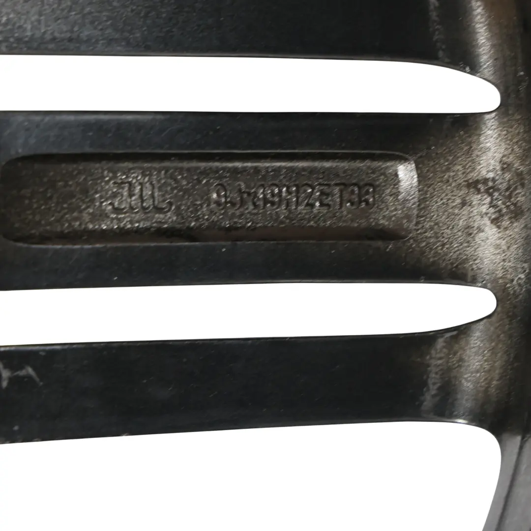 Audi A5 8T Black Wheel Alloy Rim 19" 9J ET:33 Three Spoke Star - SKU 8T0601025CB-3 - Part number 8T0601025CB