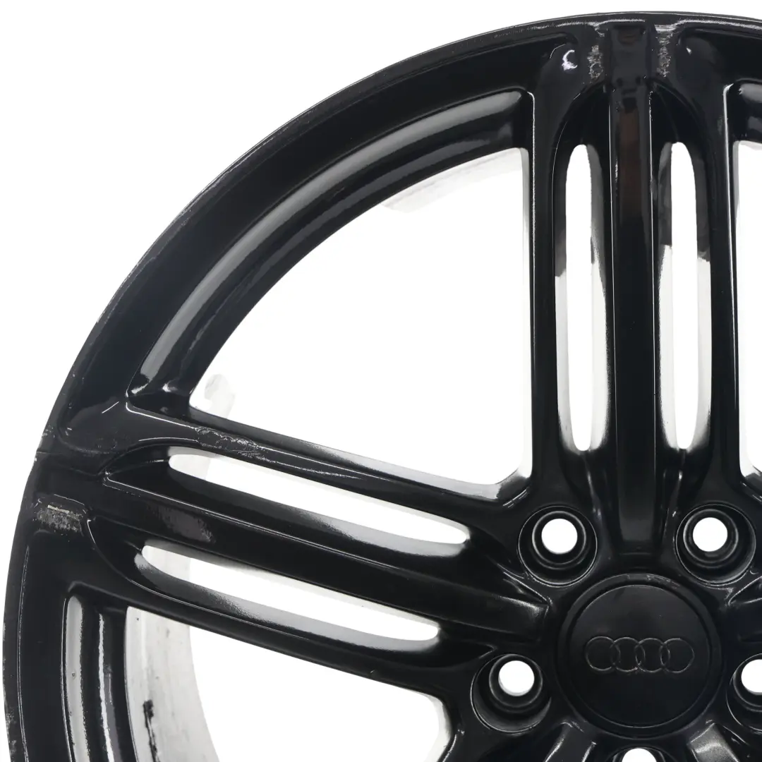 Audi A5 8T Black Wheel Alloy Rim 19" 9J ET:33 Three Spoke Star - SKU 8T0601025CB-3 - Part number 8T0601025CB
