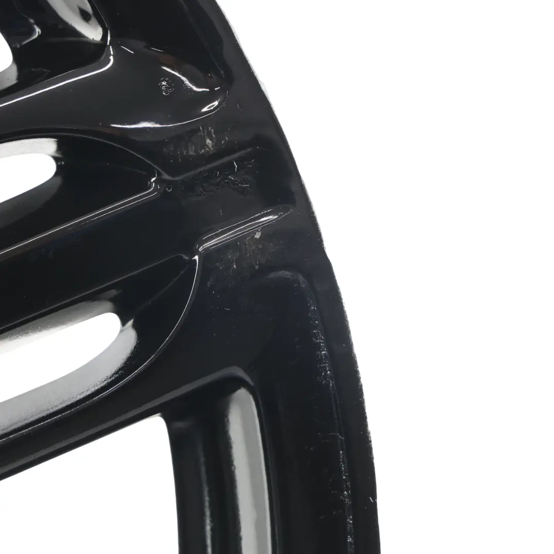 Alloy Rim 19" 9J ET:33 Three Spoke Star to Audi A5 8T Black Wheel with Part number 8T0601025CB Audi A5 8T Black Wheel Alloy Rim 19" 9J ET:33 Three Spoke Star - SKU 8T0601025CB-3 - Part number 8T0601025CB