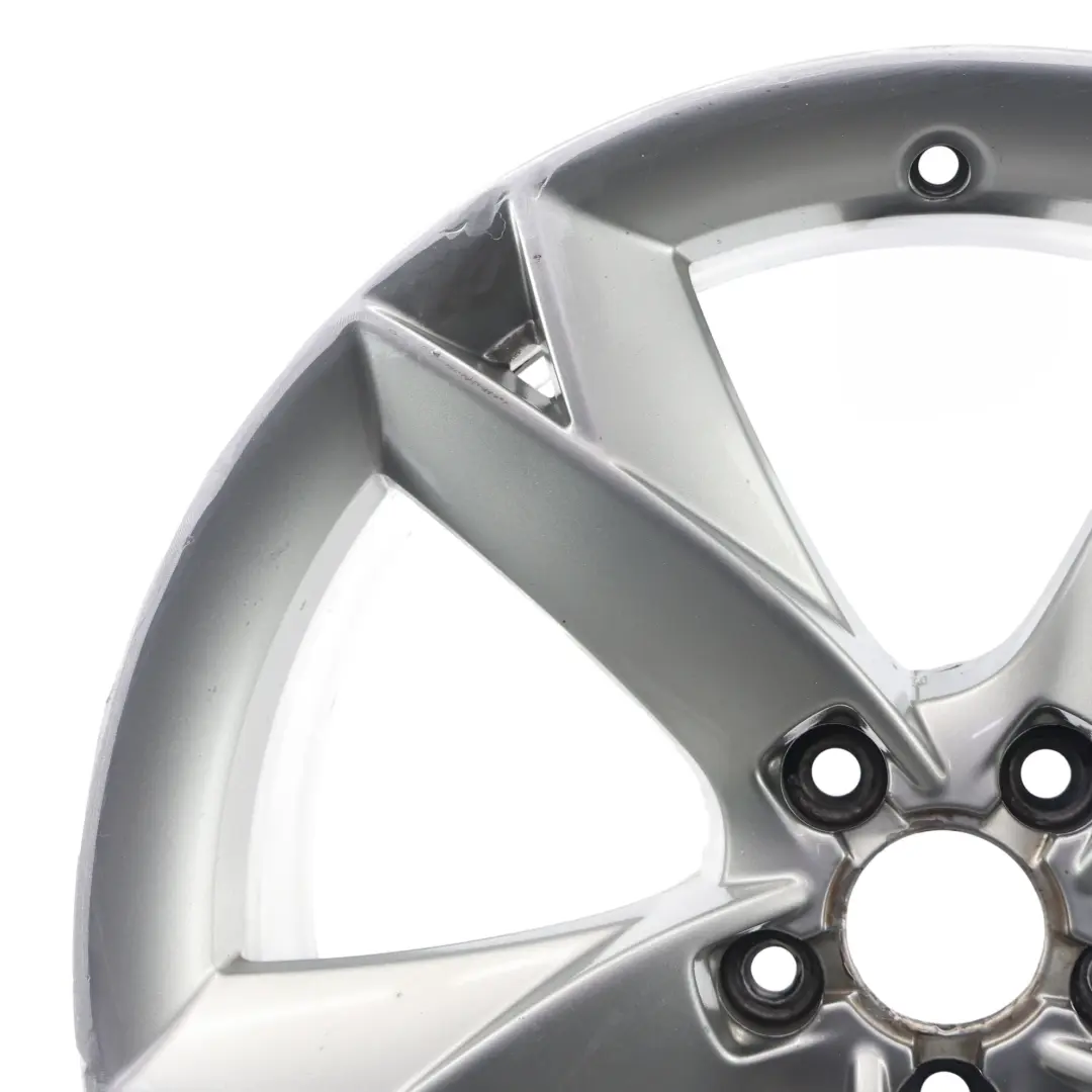 Jante argentée en alliage 19" 8.5J ET:32 Star Spoke pour Audi A5 8T à propos du numéro de pièce 8T0601025F Audi A5 8T Jante argentée en alliage 19" 8.5J ET:32 Star Spoke - SKU 8T0601025F-2 - Numéro de pièce 8T0601025F
