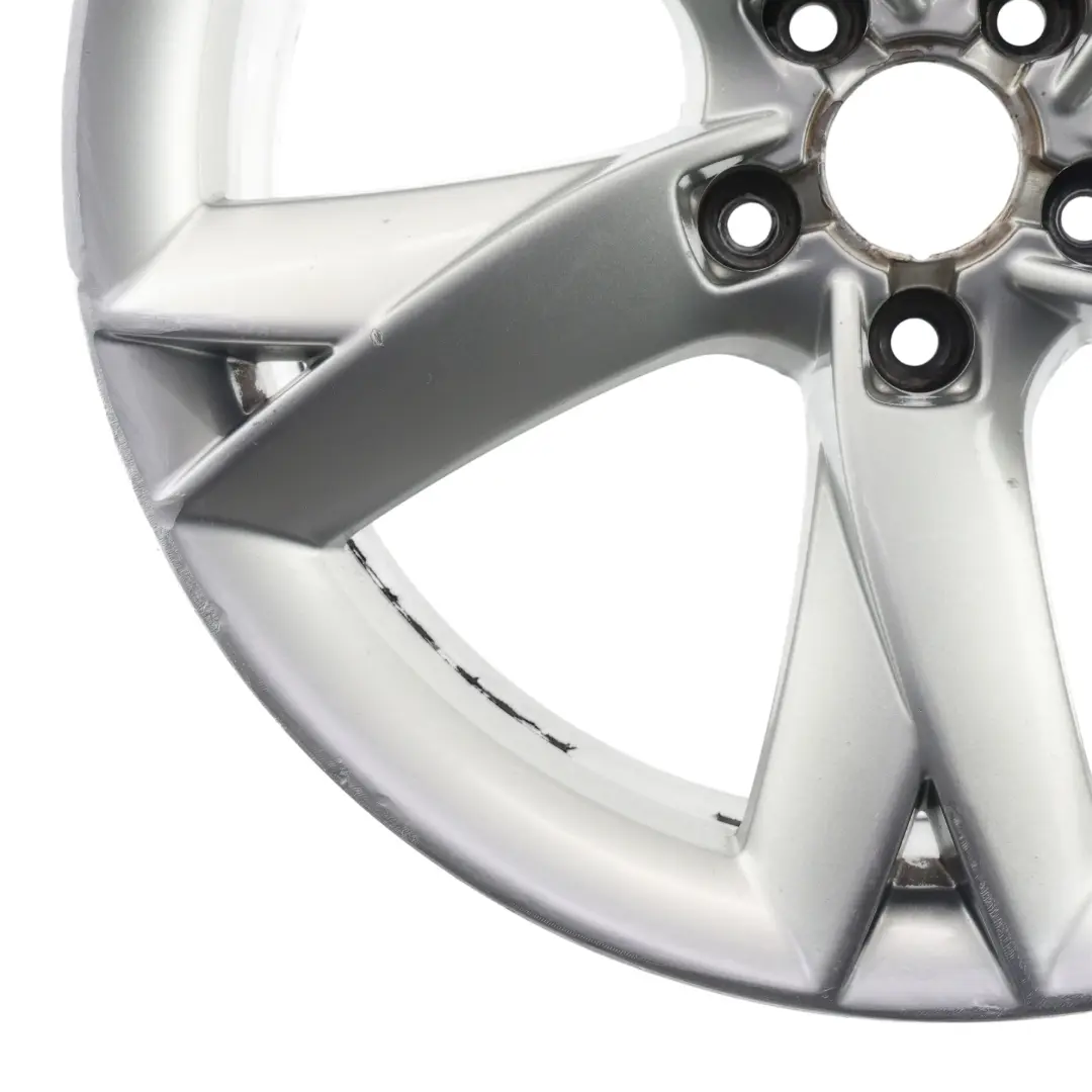 Llanta de aleación plateada 19" 8.5J ET:32 Estrella Spoke para Audi A5 8T con número de pieza 8T0601025F Audi A5 8T Llanta de aleación plateada 19" 8.5J ET:32 Estrella Spoke - SKU 8T0601025F-2 - Número de pieza 8T0601025F