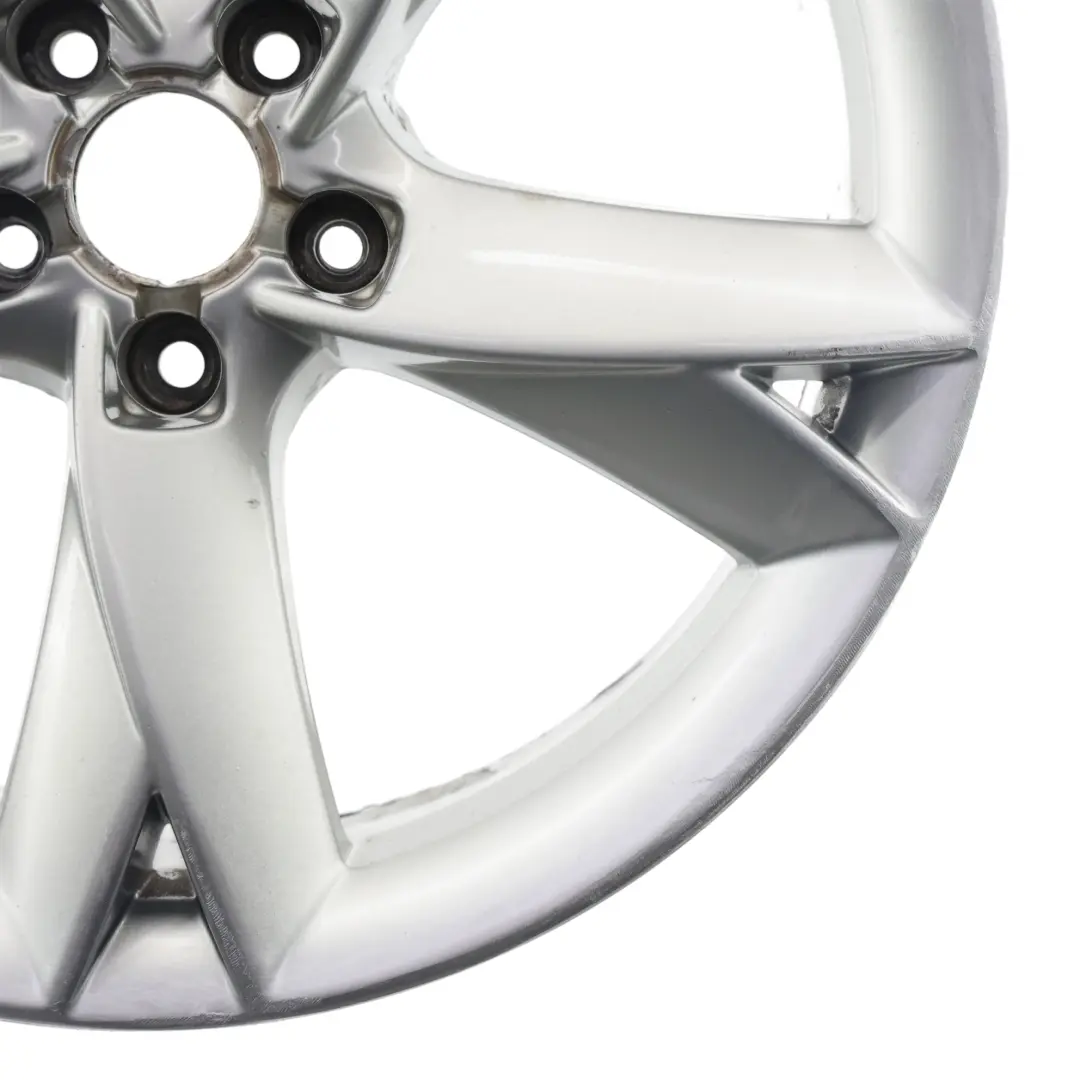 Audi A5 8T Silver Wheel Alloy Rim 19" 8.5J ET:32 Star Spoke - SKU 8T0601025F-2 - Part number 8T0601025F