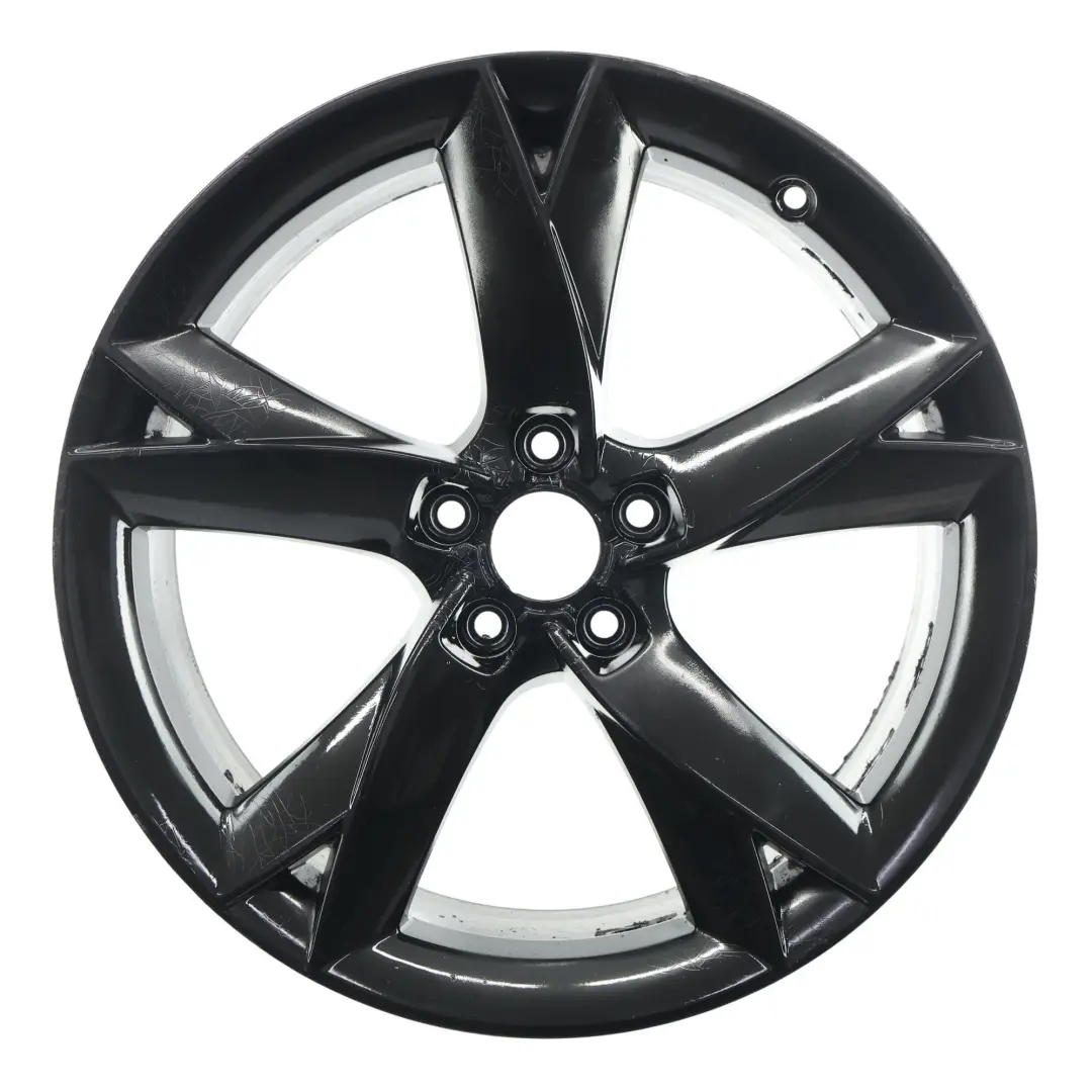 Audi A5 8T Black Wheel Alloy Rim 19" 8.5J ET:32 Star Spoke - SKU 8T0601025F-7 - Part number 8T0601025F