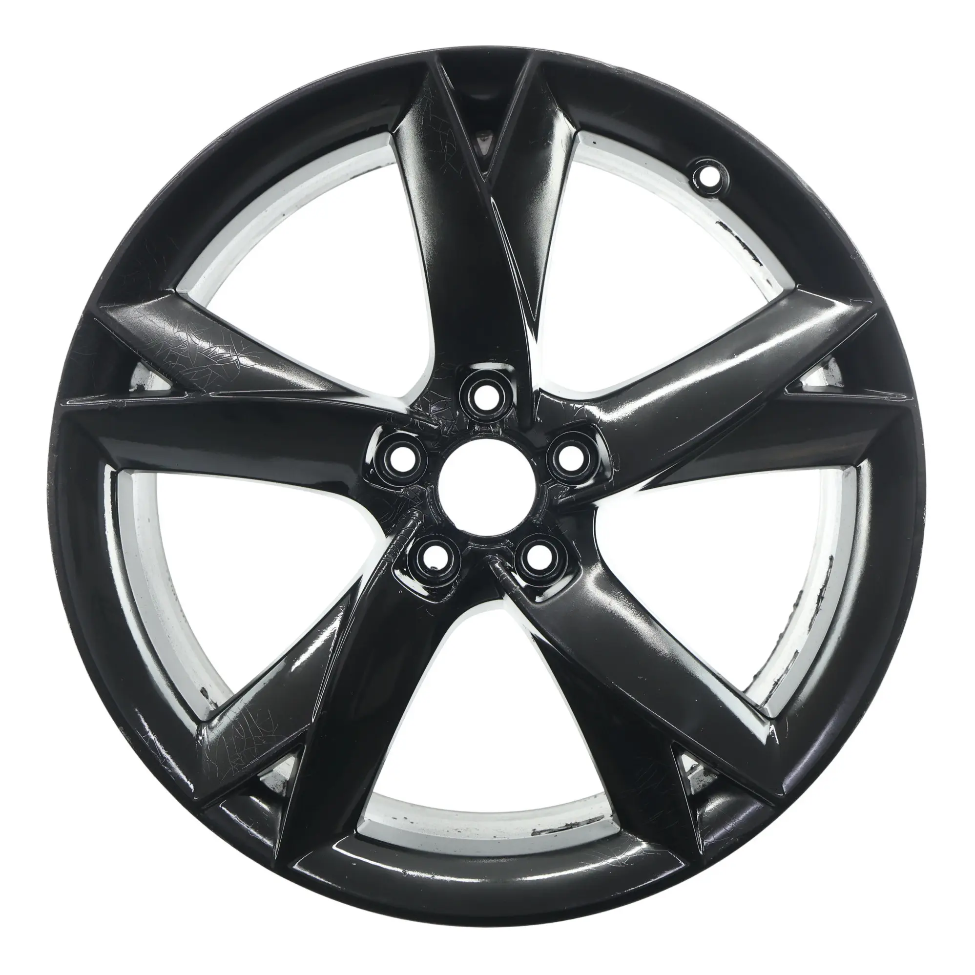 Audi A5 8T Black Wheel Alloy Rim 19" 8.5J ET:32 Star Spoke 8T0601025F