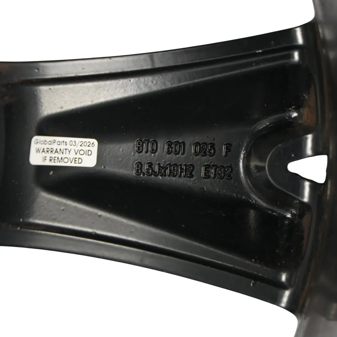 Audi A5 8T Llanta Aleación 19" 8.5J ET:32 Radios Estrella - SKU 8T0601025F-7 - Número de pieza 8T0601025F