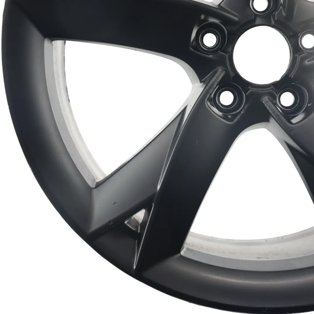 Audi A5 8T Cerchione Lega Nero 19" 8.5J ET:32 Stella Raggi - SKU 8T0601025F-8 - Numero di parte 8T0601025F
