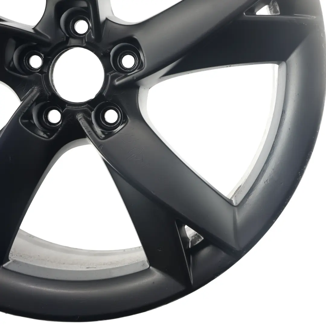 Audi A5 8T Schwarz Alu Felge 19" 8.5J ET:32 Stern Speiche - SKU 8T0601025F-8 - Teilenummer 8T0601025F