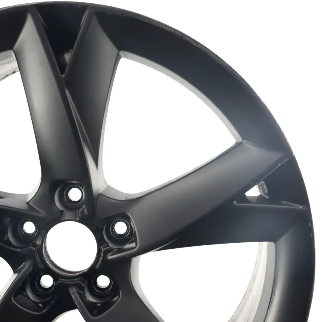 Audi A5 8T Jante Alliage Noir 19" 8.5J ET:32 Étoile - SKU 8T0601025F-8 - Numéro de pièce 8T0601025F