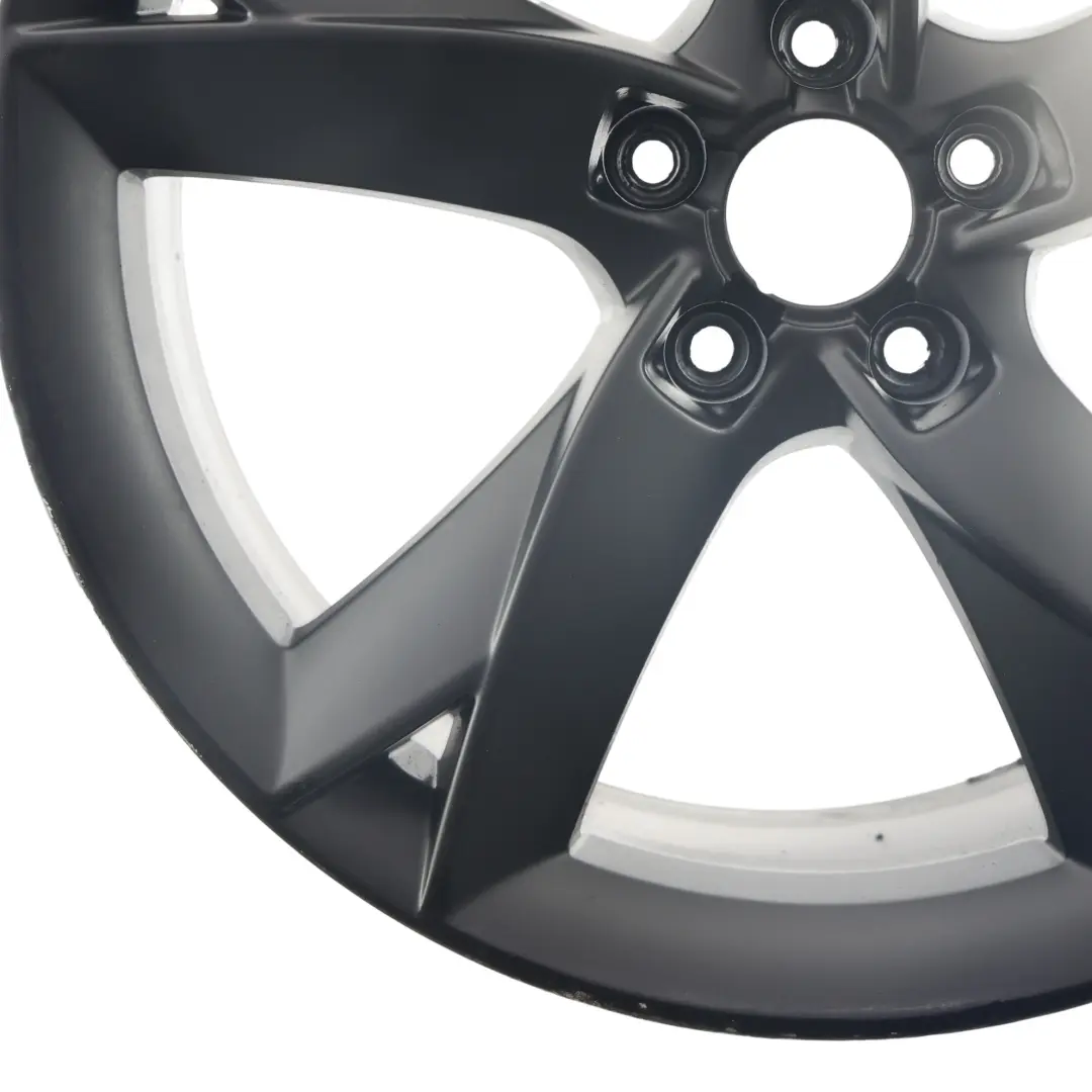 Audi A5 8T Black Wheel Alloy Rim 19" 8.5J ET:32 Star Spoke - SKU 8T0601025F-9 - Part number 8T0601025F