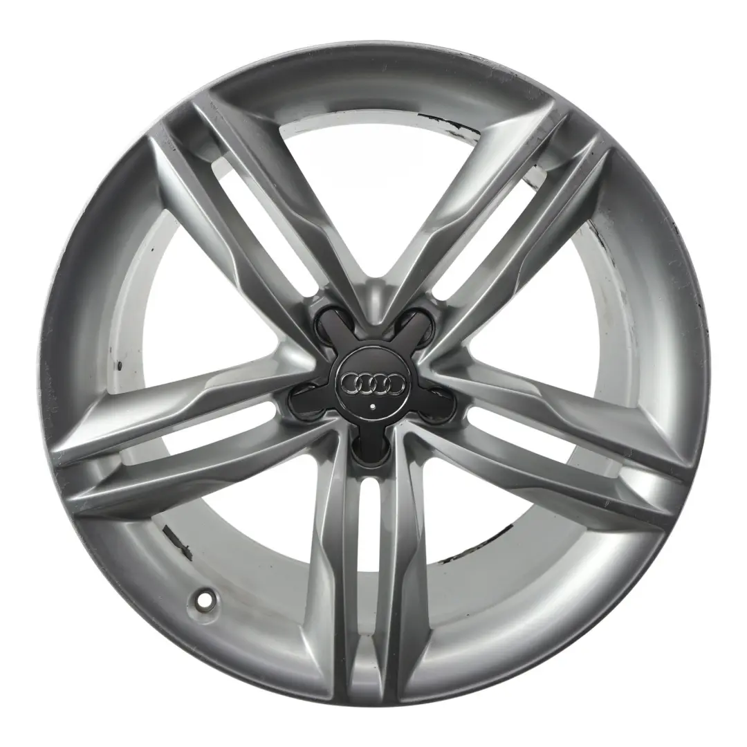 Audi A5 8T Silberne Leichtmetallfelge Speedline 19" 8.5J ET:32 - SKU 8T0601025H-4 - Teilenummer 8T0601025H