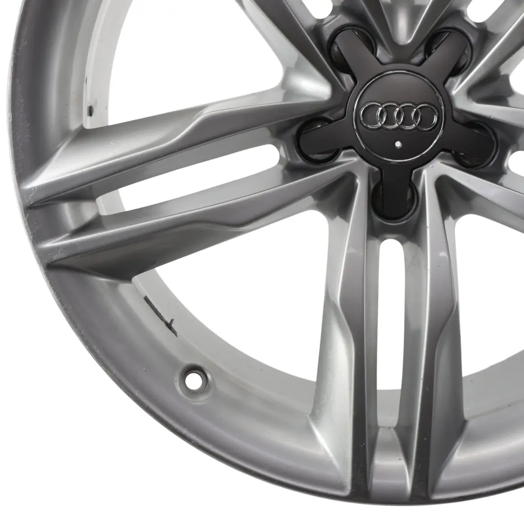 Audi A5 8T Silberne Leichtmetallfelge Speedline 19" 8.5J ET:32 - SKU 8T0601025H-4 - Teilenummer 8T0601025H