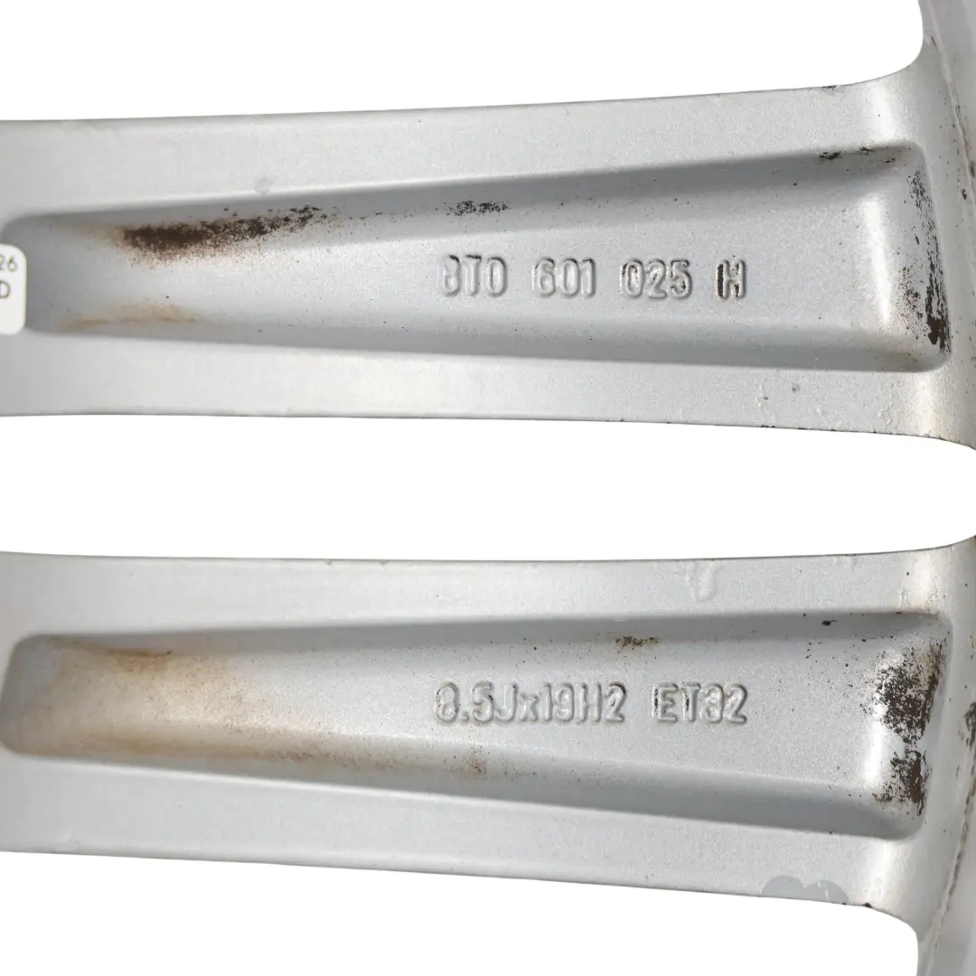 Alloy Rim Speedline 19" 8.5J ET:32 to Audi A5 8T Silver Wheel with Part number 8T0601025H Audi A5 8T Silver Wheel Alloy Rim Speedline 19" 8.5J ET:32 - SKU 8T0601025H-5 - Part number 8T0601025H