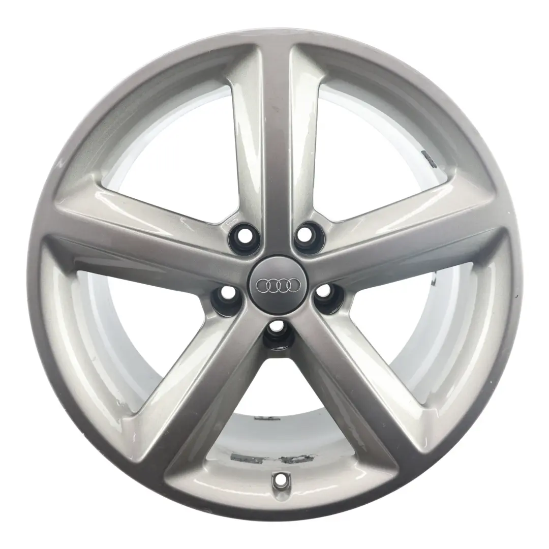 Alloy Rim 18" 8.5J ET:29 Le Mans Silver Star Spoke to Audi A5 8T Wheel with Part number 8T0601025M Audi A5 8T Wheel Alloy Rim 18" 8.5J ET:29 Le Mans Silver Star Spoke - SKU 8T0601025M-5 - Part number 8T0601025M