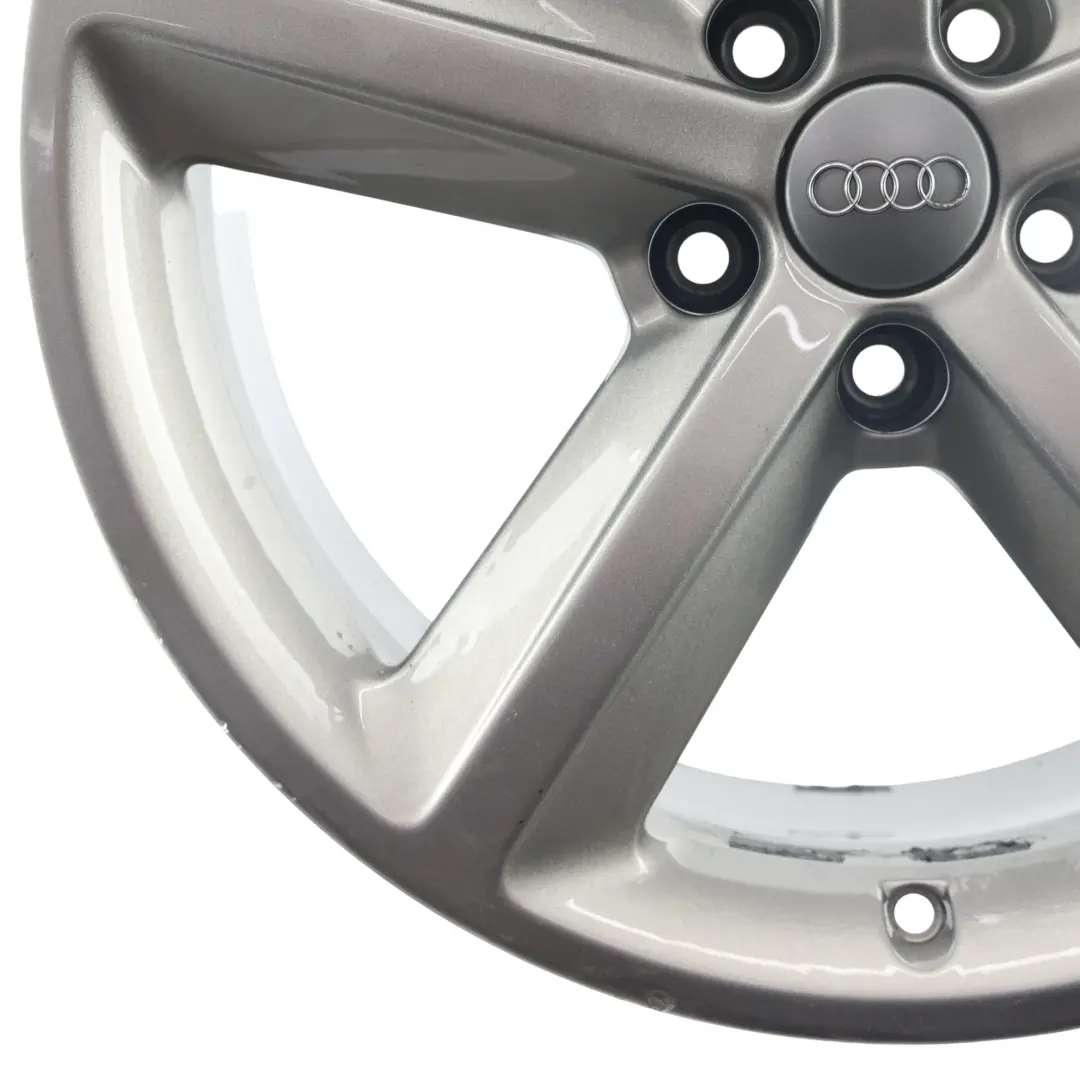 Alloy Rim 18" 8.5J ET:29 Le Mans Silver Star Spoke to Audi A5 8T Wheel with Part number 8T0601025M Audi A5 8T Wheel Alloy Rim 18" 8.5J ET:29 Le Mans Silver Star Spoke - SKU 8T0601025M-5 - Part number 8T0601025M