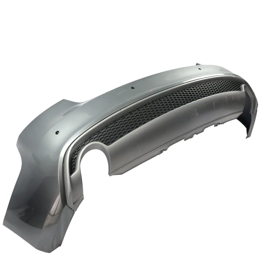 Audi A5 8T Rear Bumper Trim Panel Covering Daytona Grey Pearl Effect - Z7S - SKU 8T0807067D-DGR1 - Part number 8T0807067D