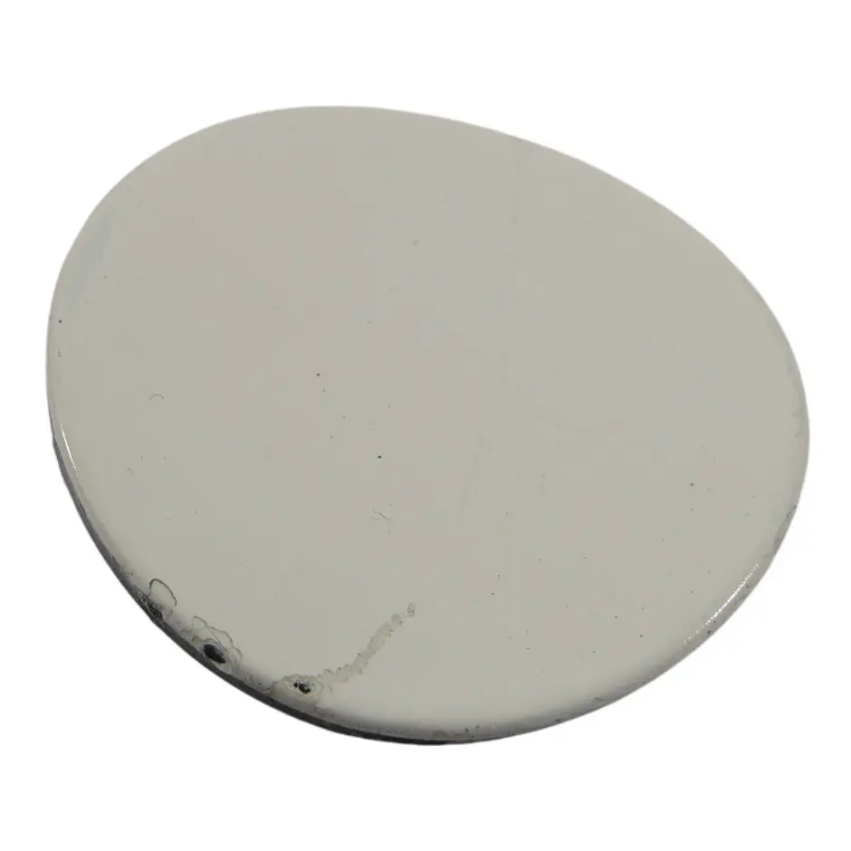 Audi A5 8T Heckstoßstange Abdeckkappe Abschleppöse Ibis Weiß - Y9C - SKU 8T0807441A-IWH1 - Teilenummer 8T0807441A