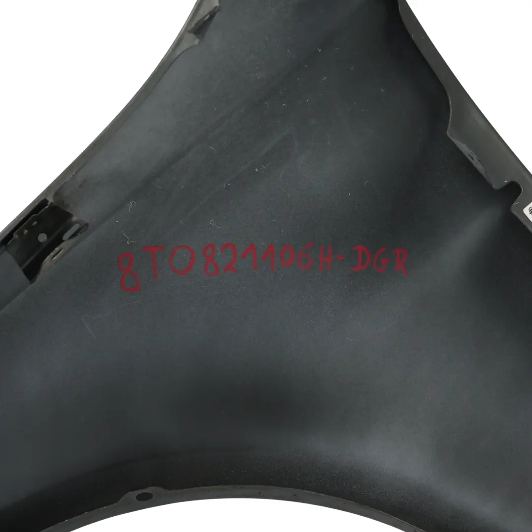 Panel Lateral Delantero Derecho Guardabarros Daytona Grey Gris - Z7S para Audi A5 8T con número de pieza 8T0821106H Audi A5 8T Panel Lateral Delantero Derecho Guardabarros Daytona Grey Gris - Z7S - SKU 8T0821106H-DGR - Número de pieza 8T0821106H
