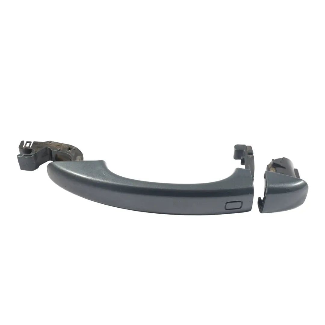 Door Handle Rear Right Left N/O/S Meteor Grey Pearl - Z7H to Audi A4 B8 A5 8T Q3 8U with Part number 8T0837205A Audi A4 B8 A5 8T Q3 8U Door Handle Rear Right Left N/O/S Meteor Grey Pearl - Z7H - SKU 8T0837205A-MGR - Part number 8T0837205A