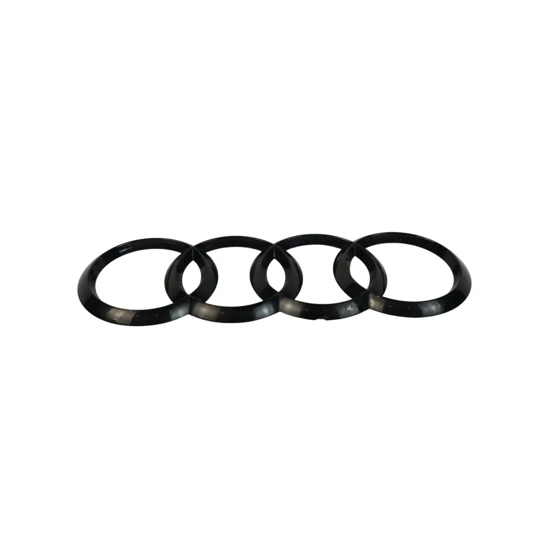 Audi A4 B8 S5 8T Tailgate Rear Hatch Trunk Audi Emblem Chrome Black - SKU 8T0853742D-1 - Part number 8T0853742D