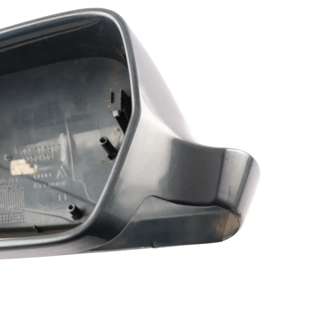 Wing Mirror Housing Cap Left N/S Meteor Grey Pearl - Z7H to Audi A3 8P A4 B8 A5 8T with Part number 8T0857527D Audi A3 8P A4 B8 A5 8T Wing Mirror Housing Cap Left N/S Meteor Grey Pearl - Z7H - SKU 8T0857527D-MGR - Part number 8T0857527D