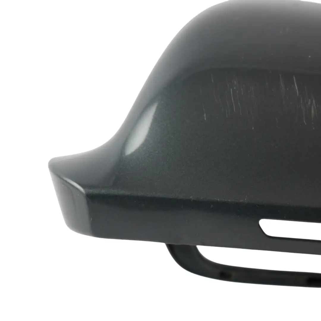 Wing Mirror Housing Cap Left N/S Meteor Grey Pearl - Z7H to Audi A3 8P A4 B8 A5 8T with Part number 8T0857527D Audi A3 8P A4 B8 A5 8T Wing Mirror Housing Cap Left N/S Meteor Grey Pearl - Z7H - SKU 8T0857527D-MGR - Part number 8T0857527D