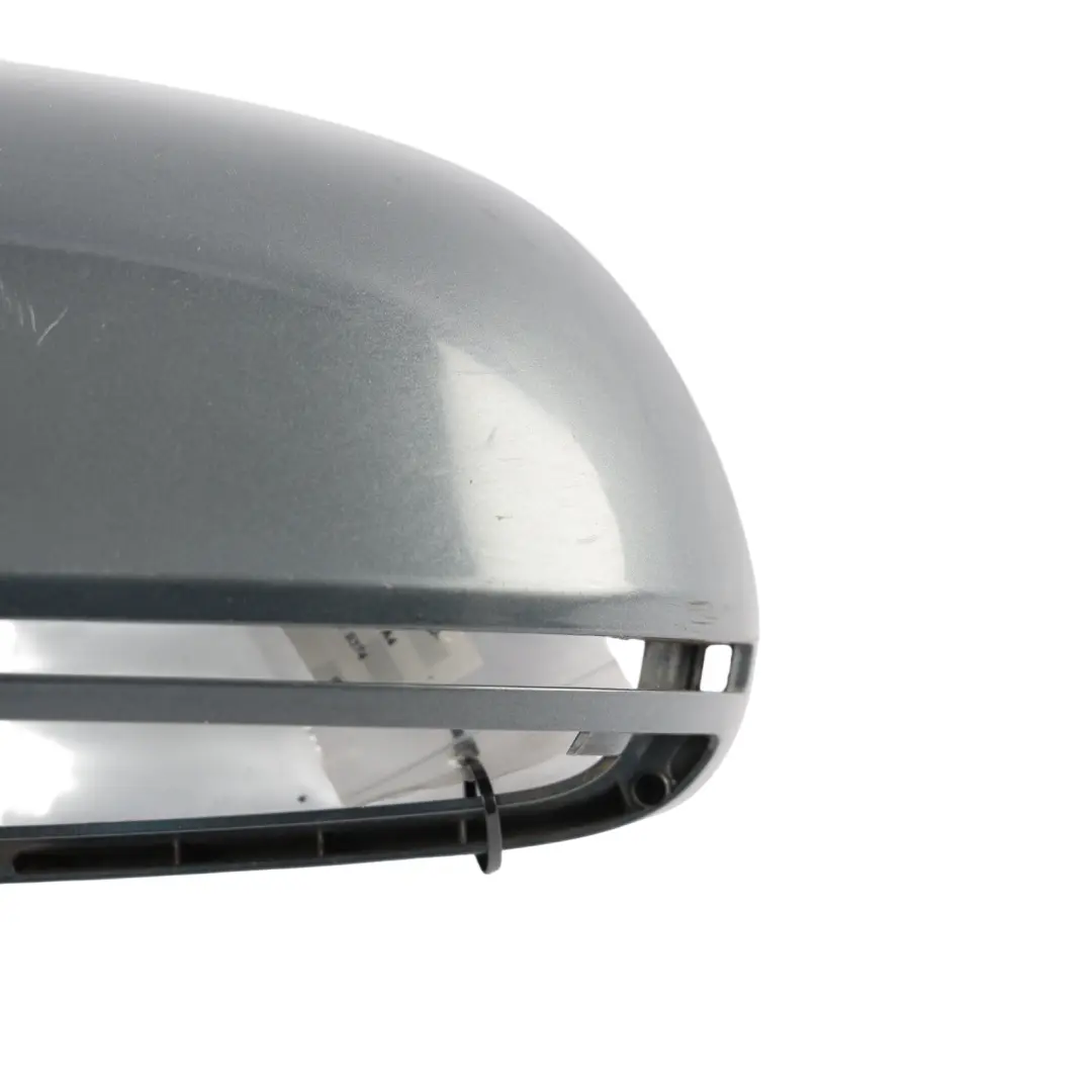 Wing Mirror Housing Cap Left N/S Meteor Grey Pearl - Z7H to Audi A3 8P A4 B8 A5 8T with Part number 8T0857527D Audi A3 8P A4 B8 A5 8T Wing Mirror Housing Cap Left N/S Meteor Grey Pearl - Z7H - SKU 8T0857527D-MGR - Part number 8T0857527D