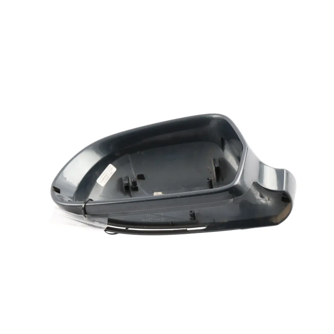 Wing Mirror Housing Cap Left N/S Meteor Grey Pearl - Z7H to Audi A3 8P A4 B8 A5 8T with Part number 8T0857527D Audi A3 8P A4 B8 A5 8T Wing Mirror Housing Cap Left N/S Meteor Grey Pearl - Z7H - SKU 8T0857527D-MGR - Part number 8T0857527D