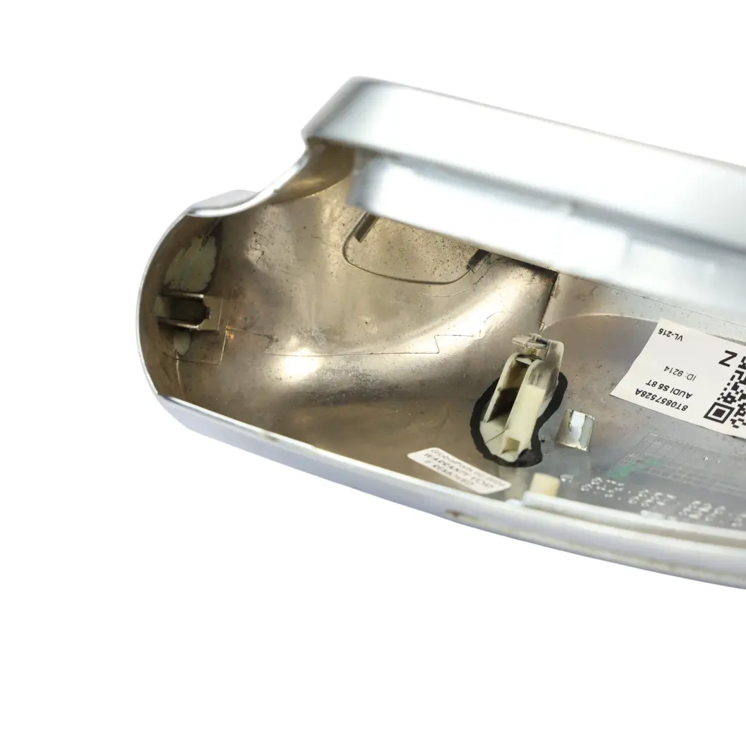 Audi A3 A4 A5 S5 Tapa Espejo Retrovisor Lateral Derecho Aluminio - SKU 8T0857528A - Número de pieza 8T0857528A