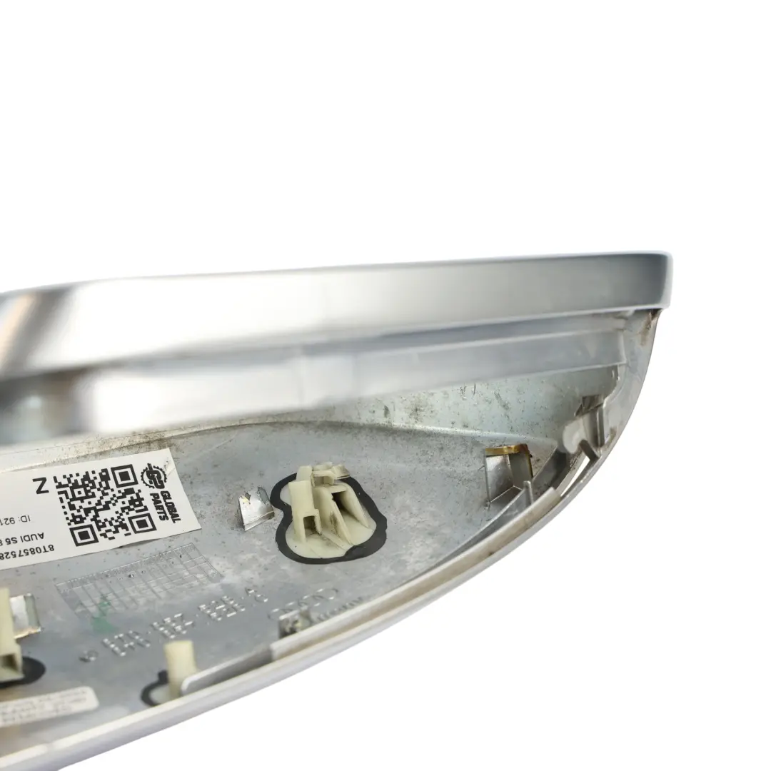 Audi A3 A4 A5 S5 Osłona Lusterka Bocznego Aluminiowa Prawa - SKU 8T0857528A - Numer Części 8T0857528A
