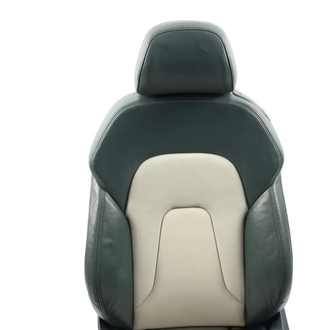 Audi A5 8T Coupé Asiento Sport Calefactable Eléctrico Cuero Negro Gris Izquierdo - SKU 8T0881805CD-2 - Número de pieza 8T0881805CD