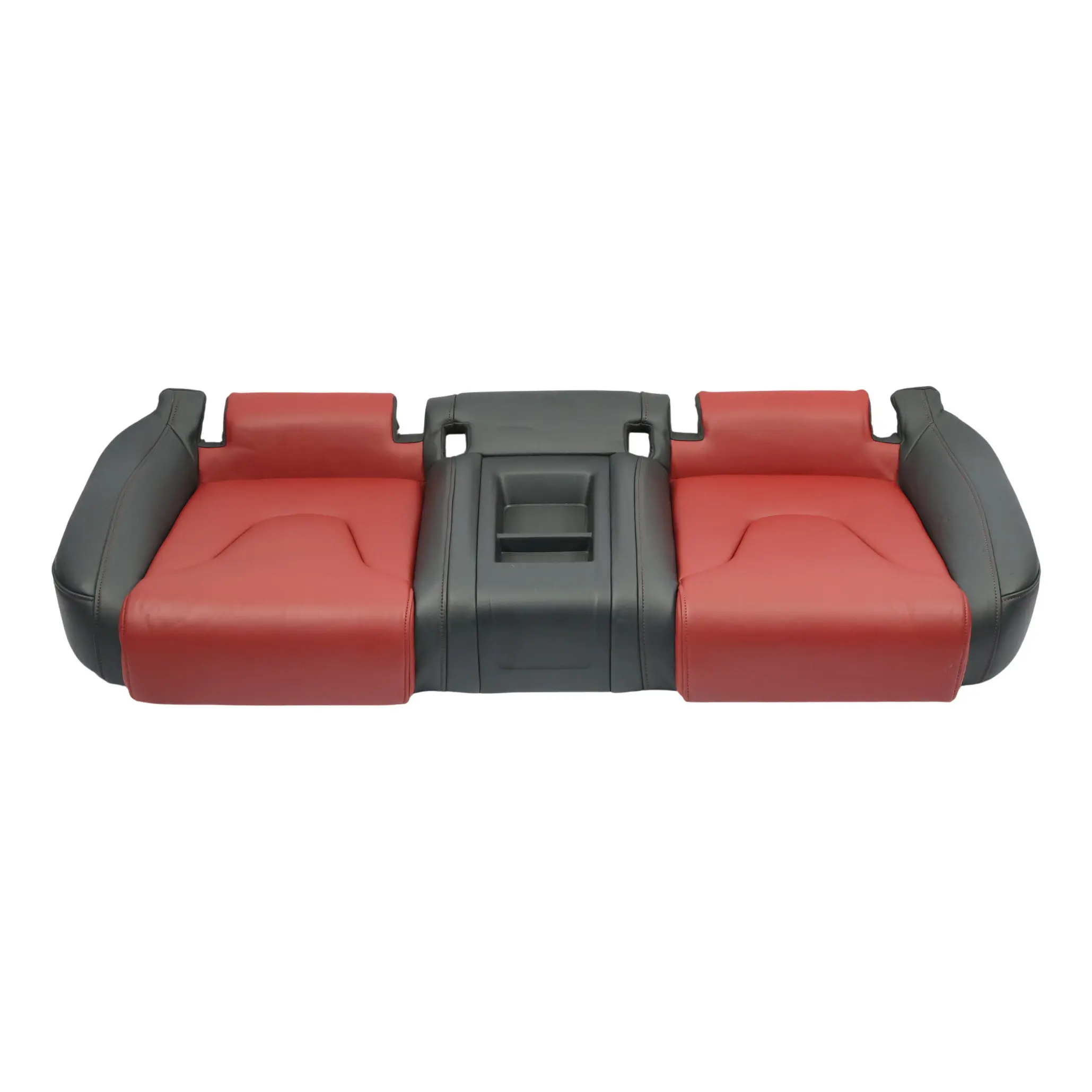 Audi S5 8T Coupé Revêtement De Banquette Arrière En Cuir Noir/Rouge 8T0885405CJ